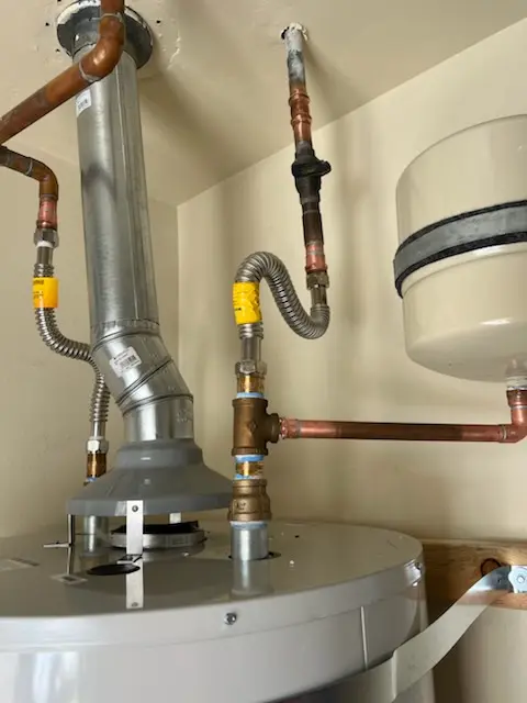 Water heater installation and plumbing repair in Durham Hill Farms