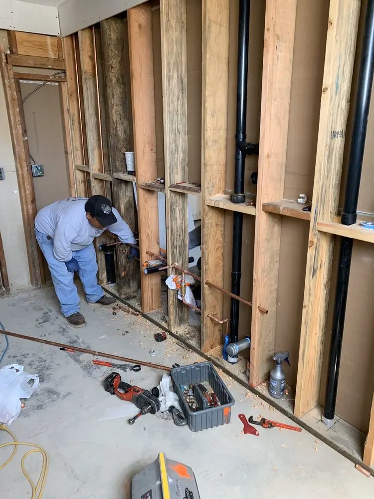 Commercial rough-in plumbing for Gas Line Repair in Durham Hill Farms